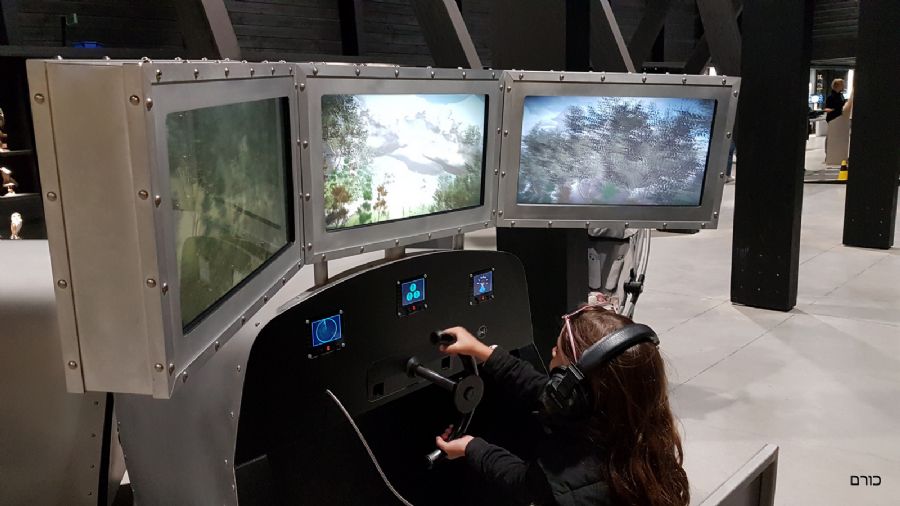 סימולטור טיסת ציפורים בהט- זווין